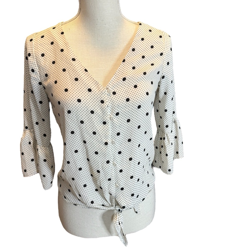 Polkadot blouse
